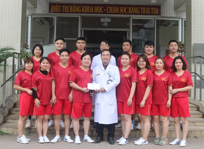  Gặp mặt đội Kéo co Bệnh viện Đa khoa tỉnh Hoà Bình tham dự Giải Kéo co Đảng uỷ khối các cơ quan tỉnh Hoà Bình năm 2023