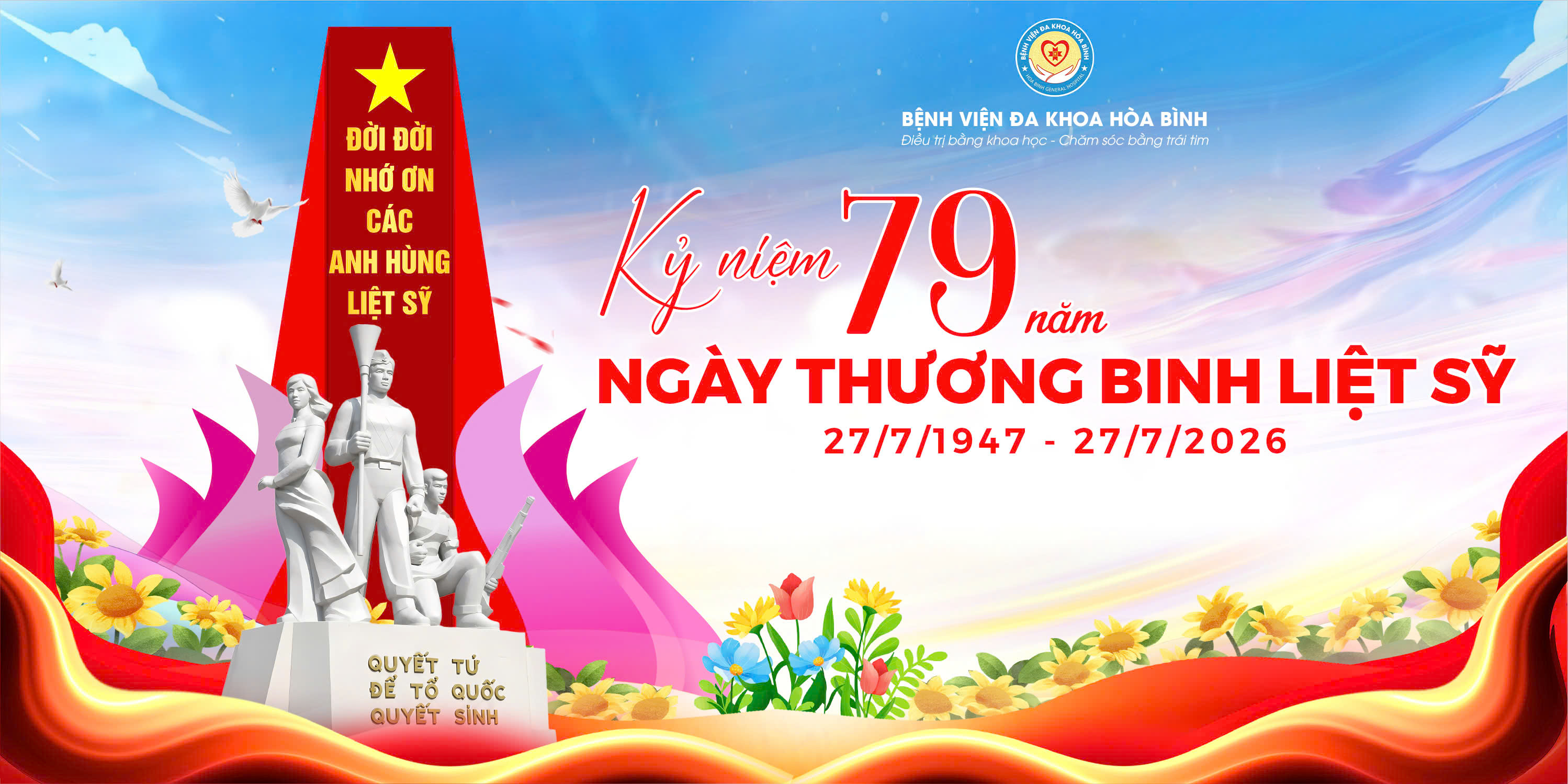  Kỷ niệm 79 năm ngày Thương binh - Liệt sĩ (27/7/1947 - 27/7/2026) - Phát huy đạo lý “Uống nước nhớ nguồn”, lan tỏa văn hóa tri ân
